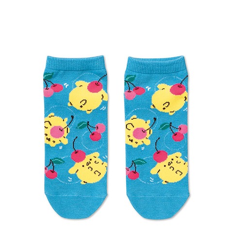 レディース　シール付ソックス（ポムポムプリン）