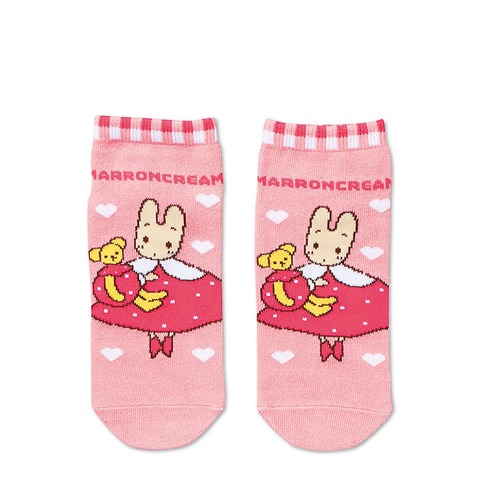 レディース　ソックス（マロンクリーム）