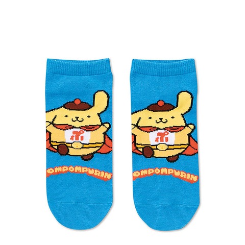 レディース　シール付ソックス（ポムポムプリン）