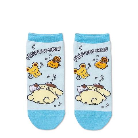 レディース　シール付ソックス（ポムポムプリン）