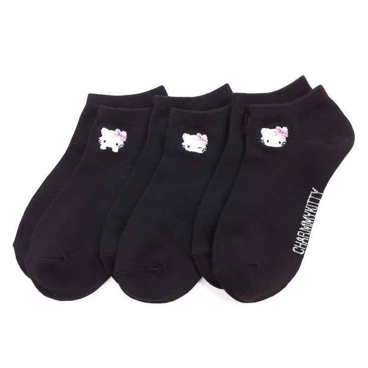 レディース 3足組ソックス（チャーミーキティ） | アベイル | しまむら