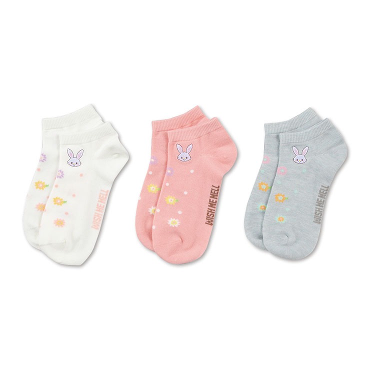 【値下げ】ウイッシュミーメルちゃん柄が可愛い♡タイツ レディース 3足組ソックス（ウィッシュミーメル） | アベイル
