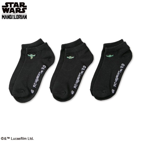 レディース　3足組ソックス（スター・ウォーズ）