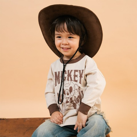 ベビー　長袖Tシャツ （80～95cm・MYLITTLEWONDER/Disney）
