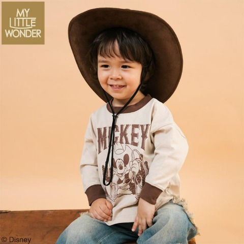 ベビー　長袖Tシャツ （80～95cm・MYLITTLEWONDER/Disney）
