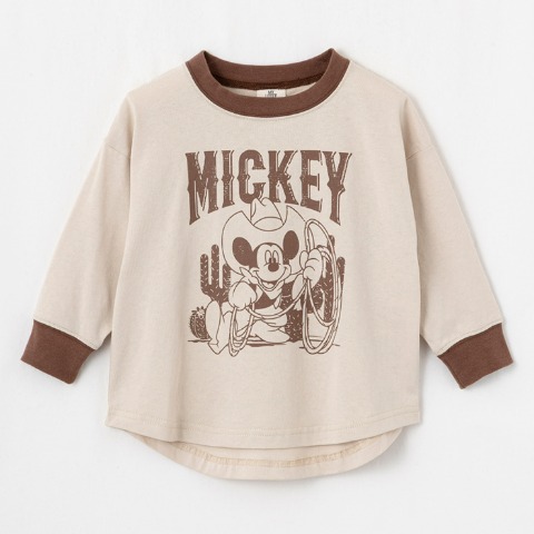 ベビー　長袖Tシャツ （80～95cm・MYLITTLEWONDER/Disney）