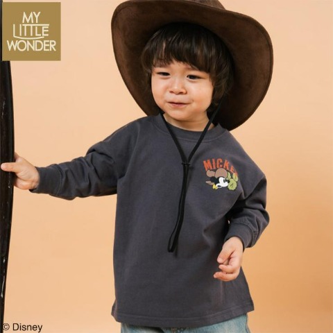 ベビー　長袖Tシャツ （80～95cm・MYLITTLEWONDER/Disney）