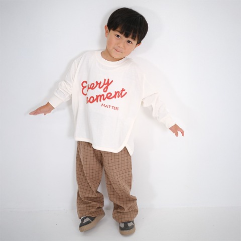 ベビー　長袖Tシャツ（80～95cm・MY LITTLE WONDER/zensta）