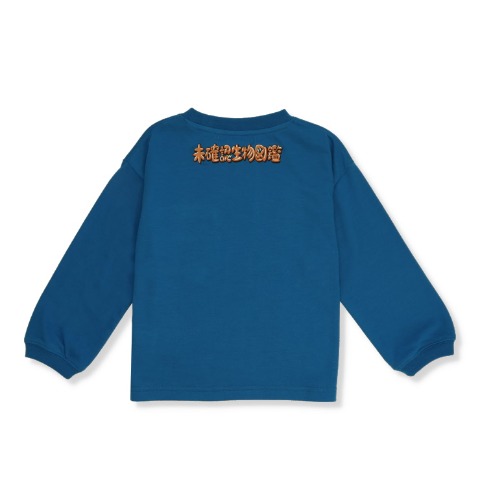 ベビー　長袖Ｔシャツ （90～95cm・未確認生物図鑑)