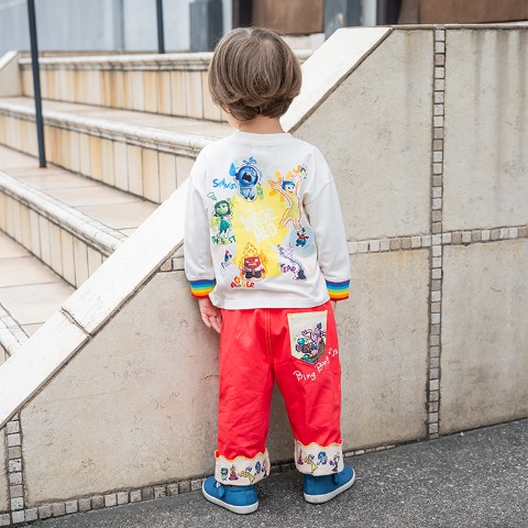 ベビー　長袖Ｔシャツ（80～95cm・Disney）