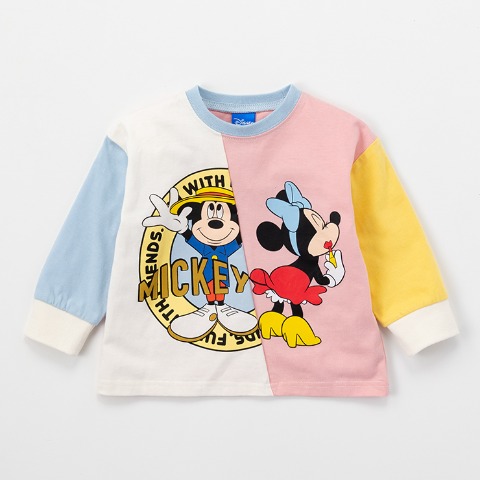 ベビー　長袖Ｔシャツ（80～95cm・Disney）