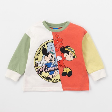 ベビー　長袖Ｔシャツ（80～95cm・Disney）