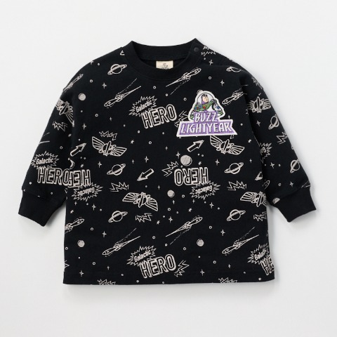 ベビー　長袖Ｔシャツ　 （80～95cm・MYLITTLEWONDER×バズ）