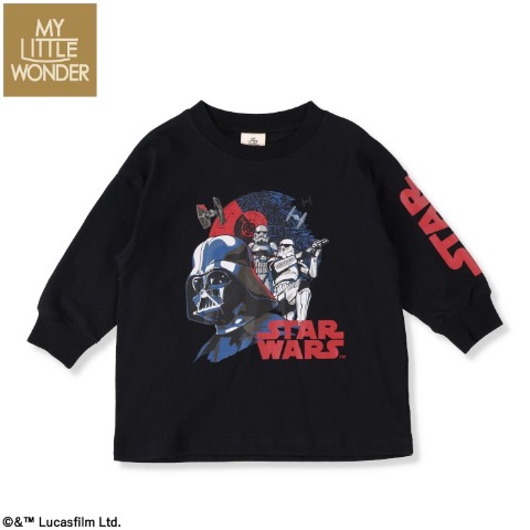 ベビー　長袖Ｔシャツ（90・95cm・MY LITTLE WONDER/STAR WARS）