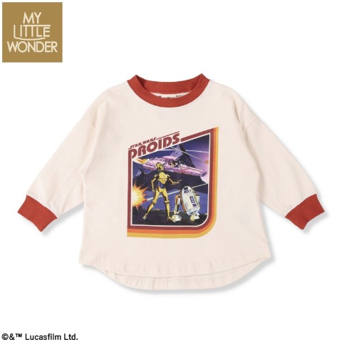 ベビー　長袖Ｔシャツ（90・95cm・MY LITTLE WONDER/STAR WARS）