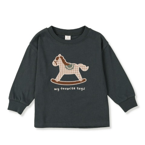 ベビー　長袖Tシャツ （80～95cm・Cottoli）