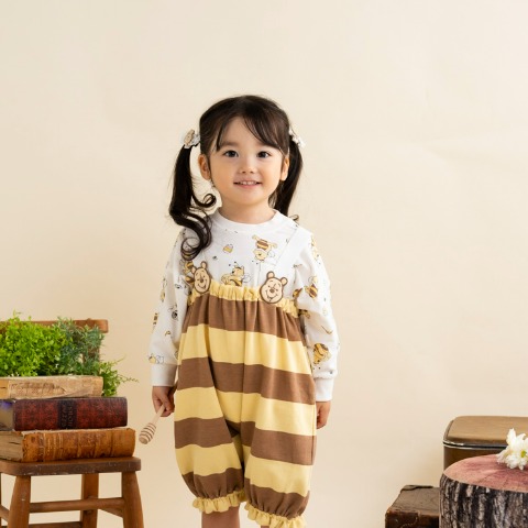 ベビー　長袖Tシャツ （80～95cm・Cottoli/Disney）