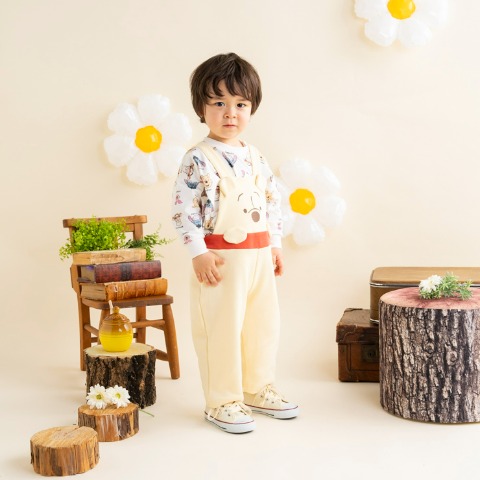 ベビー　長袖Tシャツ （80～95cm・Cottoli/Disney）