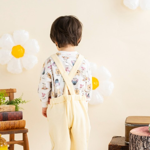 ベビー　長袖Tシャツ （80～95cm・Cottoli/Disney）