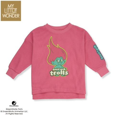 ベビー　長袖Ｔシャツ （90・95cm・MY LITTLE WONDER/トロールズ）