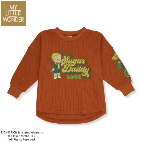 ベビー　長袖Ｔシャツ （90・95cm・MY LITTLE WONDER/リッチーリッチ）