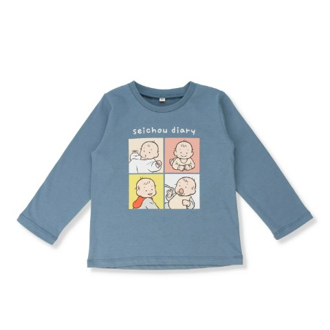 ベビー　長袖Ｔシャツ （80～95cm・おおのたろう）