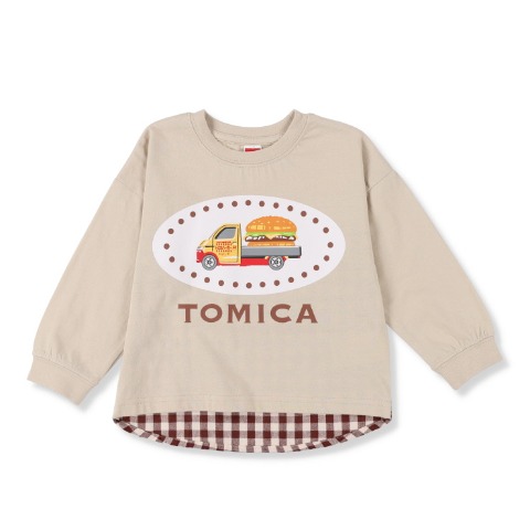 ベビー　長袖Tシャツ （80～95cm・トミカ）