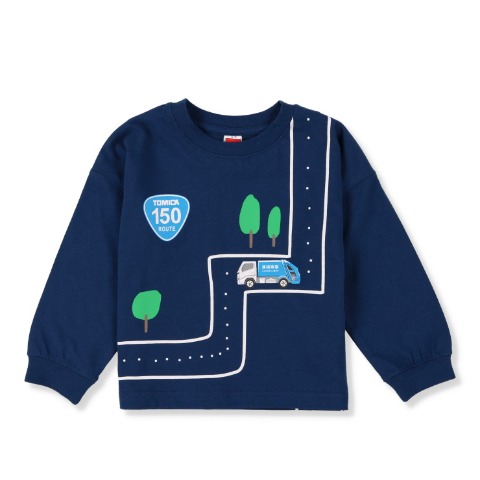 ベビー　長袖Tシャツ （80～95cm・トミカ）