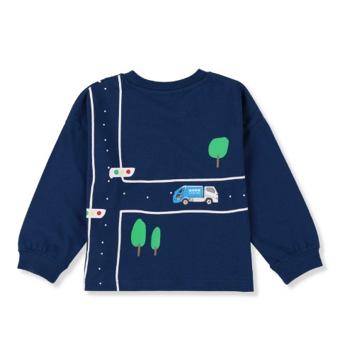 ベビー　長袖Tシャツ （80～95cm・トミカ）