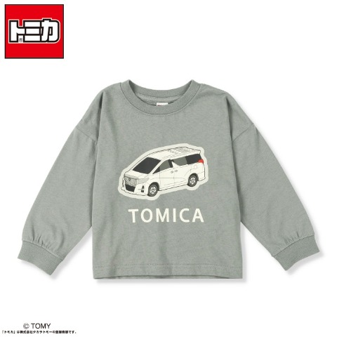 ベビー　長袖Tシャツ （80～95cm・トミカ）