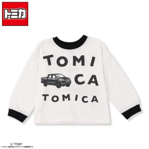 ベビー　長袖Tシャツ （80～95cm・トミカ）
