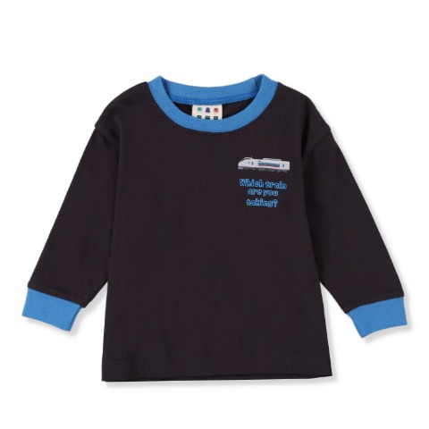 ベビー　長袖Ｔシャツ （80～95cm・JR東日本商品化許諾済）