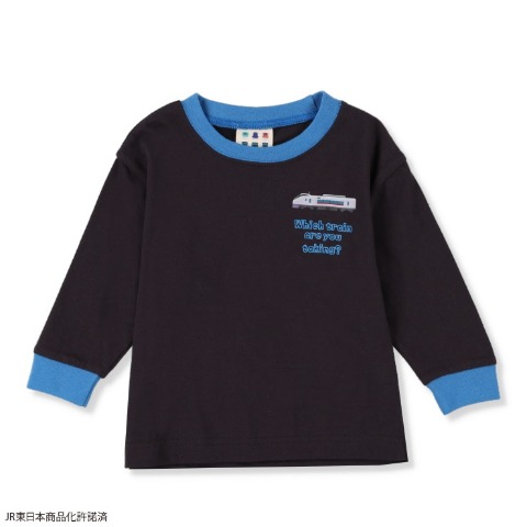 ベビー　長袖Ｔシャツ （80～95cm・JR東日本商品化許諾済）