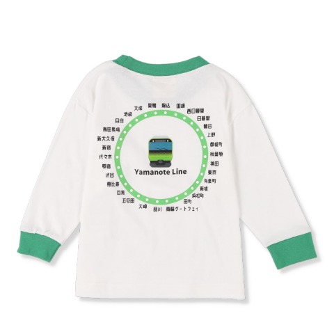 ベビー　長袖Ｔシャツ （80～95cm・JR東日本商品化許諾済）