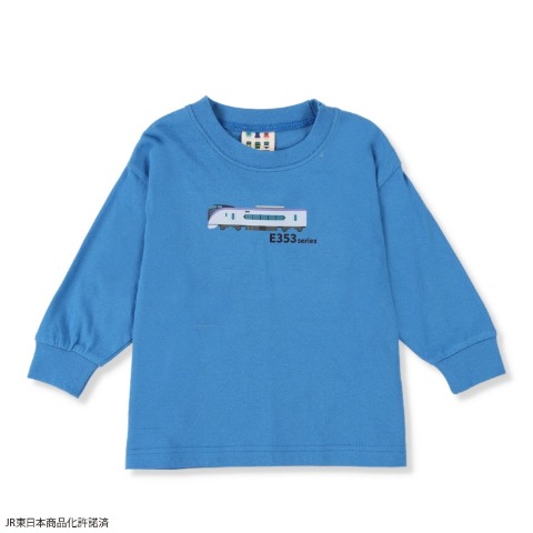 ベビー　長袖Ｔシャツ （80～95cm・JR東日本商品化許諾済）