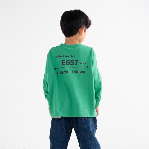 ベビー　長袖Ｔシャツ （80～95cm・JR東日本商品化許諾済）