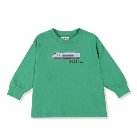 ベビー　長袖Ｔシャツ （80～95cm・JR東日本商品化許諾済）