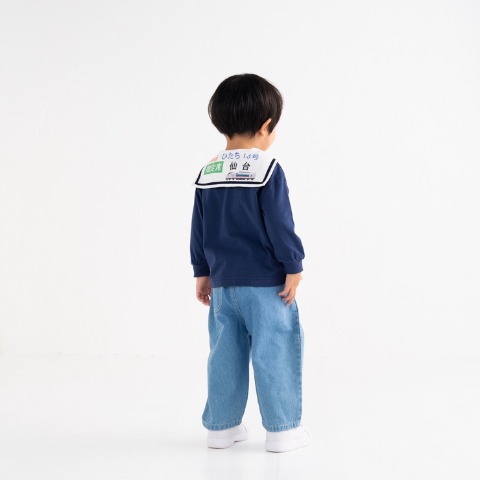 ベビー　長袖Ｔシャツ （80～95cm・JR東日本商品化許諾済）