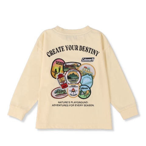 ベビー　長袖Tシャツ (80～95cm・Coleman)