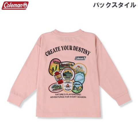 ベビー　長袖Tシャツ (80～95cm・Coleman)