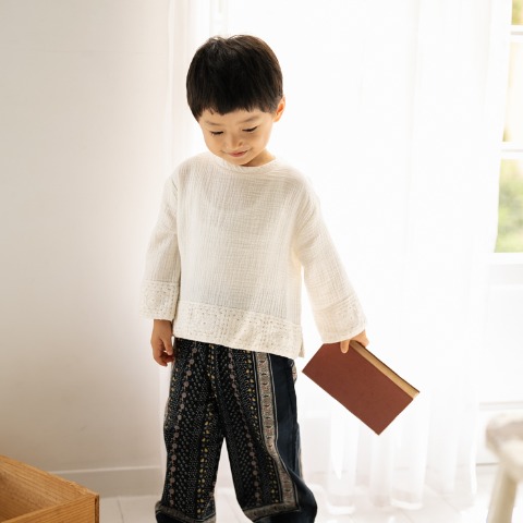 ベビー　長袖Tシャツ （80～95cm・tete a tete）