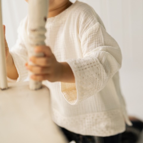 ベビー　長袖Tシャツ （80～95cm・tete a tete）