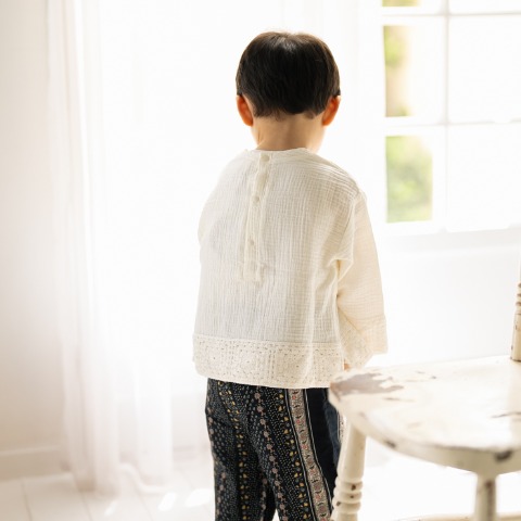 ベビー　長袖Tシャツ （80～95cm・tete a tete）