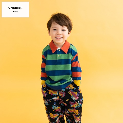 ベビー　長袖Ｔシャツ （80～95cm・CHERIER）
