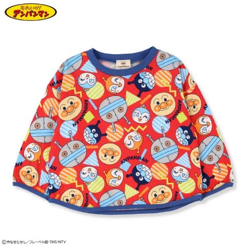 ベビー　長袖Tシャツ（80～95cm・それいけ！アンパンマン）