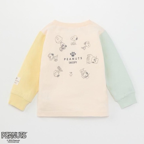 ベビー　長袖Ｔシャツ（80～95cm・PEANUTS）