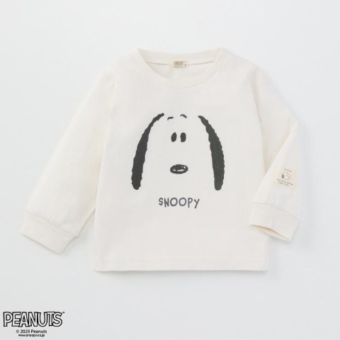 ベビー　長袖Ｔシャツ（80～95cm・PEANUTS）