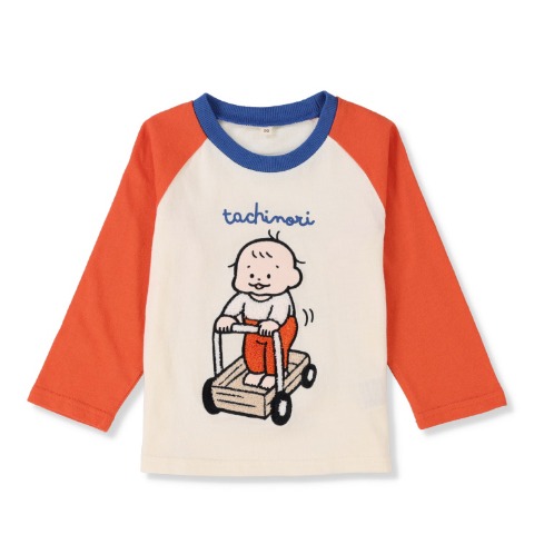 ベビー　長袖Ｔシャツ （80～95cm・おおのたろう）