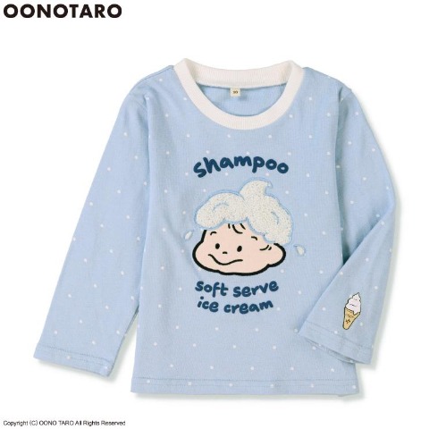 ベビー　長袖Ｔシャツ （80～95cm・おおのたろう）