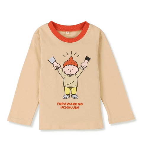 ベビー　長袖Ｔシャツ （80～95cm・おおのたろう)